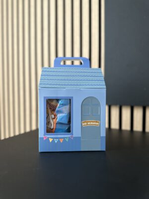 Eid mubarak box blauw