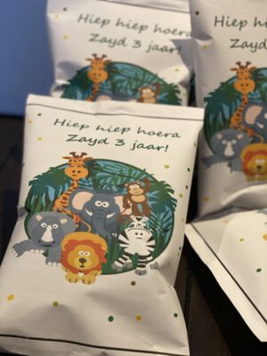 Chips zakje jungle