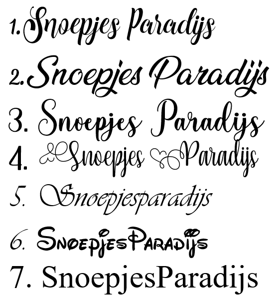 lettertypes1.png Snoepzakjes